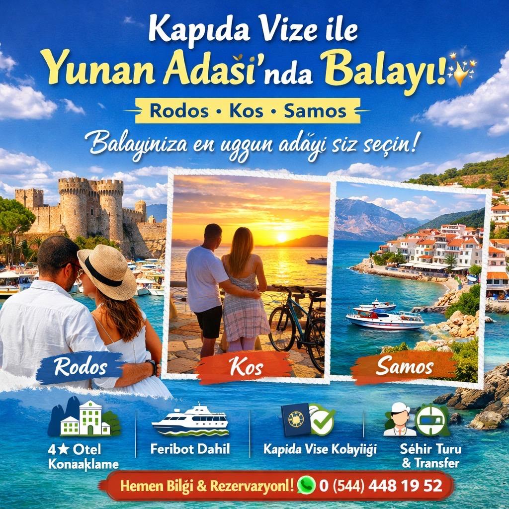 Rodos ve Yunan Adaları Balayı